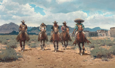 Five Rode Together