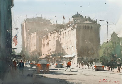 San Antonio, Texas by Joseph Zbukvic - Auction record, sale price, and art valuation. Compare with similar artists and explore comparable artworks.