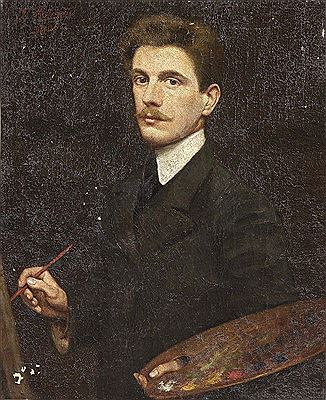 Sample artwork by Giuseppe Fraschetti (1879 - 1956), known for landscape painting - View similar artists and auction records