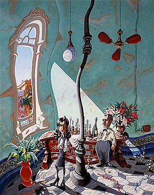 Sample artwork by Charles Shiels (1947 - 2012), known for painting - View similar artists and auction records