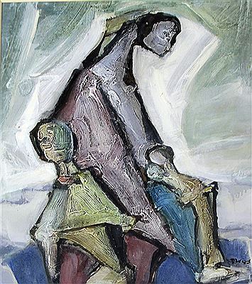 'Abstract figure group'