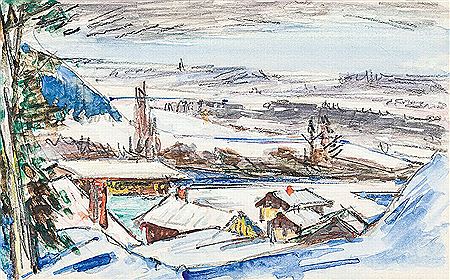 "Winter im Chiemgau". 1962
