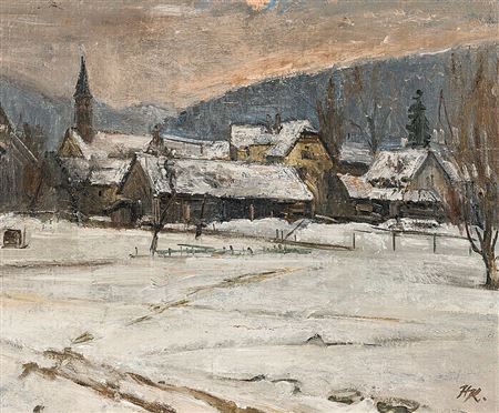 'Winterabend in Günterstal' by Hendrik Kohler - Auction record, sale price, and art valuation. Compare with similar artists and explore comparable artworks.