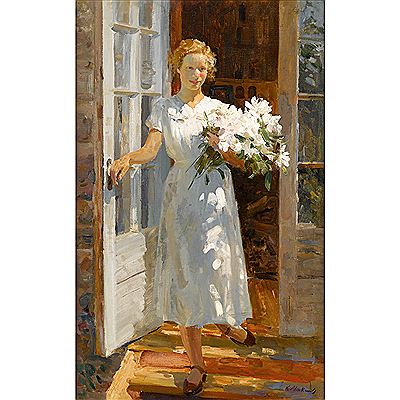 "GRADUATE" by Konstantin Mefodovich Maksimov - Auction record, sale price, and art valuation. Compare with similar artists and explore comparable artworks.