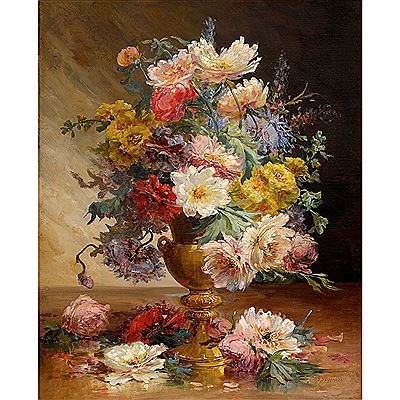 MIXED FLOWERS by Edmond Van Coppenolle - Auction record, sale price, and art valuation. Compare with similar artists and explore comparable artworks.