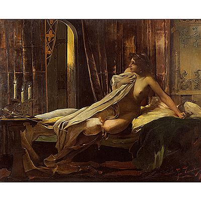 LADY IN HER BOUDOIR
