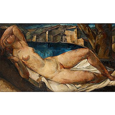 NUDE RECLINING by Jean De Botton - Auction record, sale price, and art valuation. Compare with similar artists and explore comparable artworks.