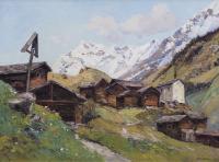 Blatten, Lötschental by Emil Brehm - Auction record, sale price, and art valuation. Compare with similar artists and explore comparable artworks.
