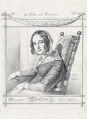 Bildnis der Pauline Hübner