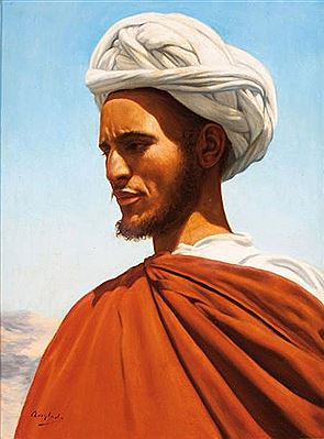 Portrait d'homme au turban