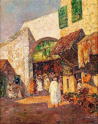 Entrée du Souk à Tunis