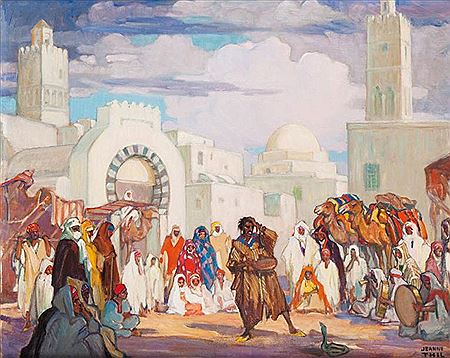 Charmeur de serpent à Kairouan