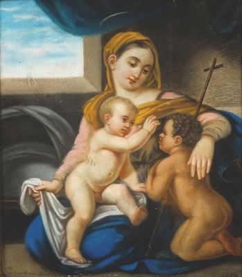 Mary with Young Christ and St. John, 1849