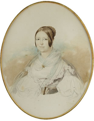 Woman in White, 1841
