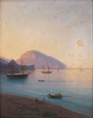 A Calm Morning on the Sea