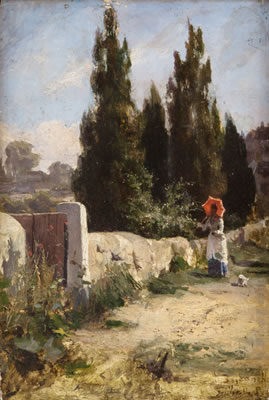 Young Woman on a Summer Day, circa 1882-84