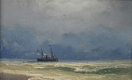 Ship on the Black Sea