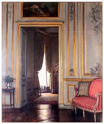 'Interior Old Apartment, Mary Winslows Flat, Rue. Boissy, D'Anglas, Paris'