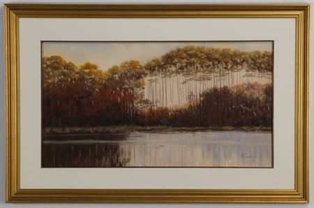 Southern landscape by Barbara Fountain - Auction record, sale price, and art valuation. Compare with similar artists and explore comparable artworks.