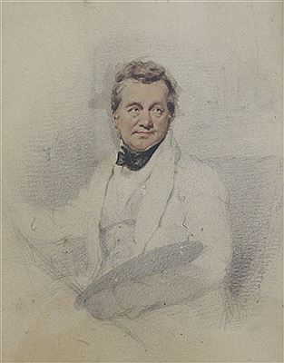 Portrait of Horace Beevor Love: Self-portrait