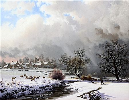 "Winter storm at Maidford"