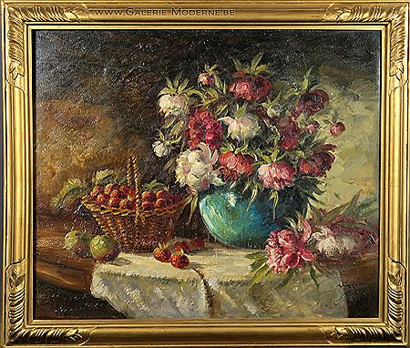 Nature morte aux Pivoines