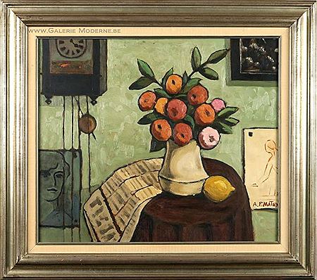 Nature morte by Albert François Mathys - Auction record, sale price, and art valuation. Compare with similar artists and explore comparable artworks.