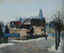Winter in Zürich mit Kirche Fluntern, 1947 by Franz Karl Opitz - Auction record, sale price, and art valuation. Compare with similar artists and explore comparable artworks.