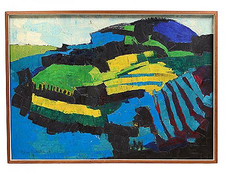 Langhe Hills, Italy by Nino Aimone - Auction record, sale price, and art valuation. Compare with similar artists and explore comparable artworks.