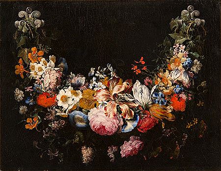 A SWAG OF FLOWERS