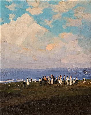 GATHERING BY THE SEA