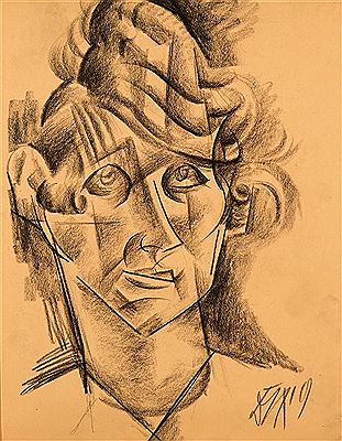 WOMAN'S HEAD 1919