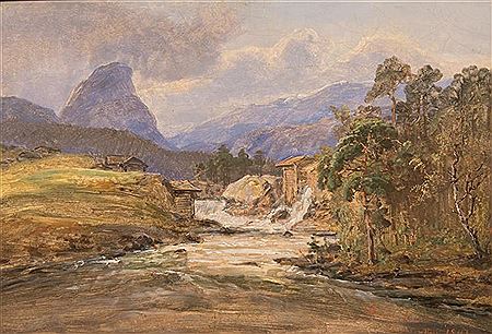MOUNTAIN LANDSCAPE, 1847