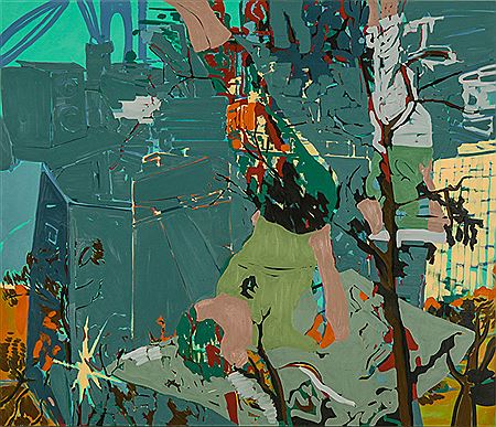 Sample artwork by Kristopher Benedict (Born 1978), known for painting - View similar artists and auction records