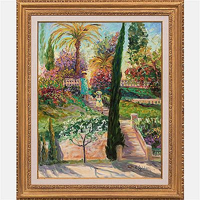 A Jardin a Cannes by Elyane Addari - Auction record, sale price, and art valuation. Compare with similar artists and explore comparable artworks.