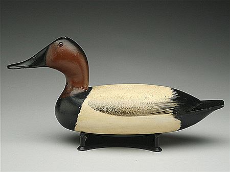 Exceptional canvasback drake by Hiram Hotze - Auction record, sale price, and art valuation. Compare with similar artists and explore comparable artworks.