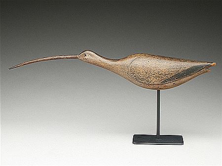 Extremely rare and important running curlew