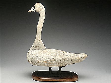 Extremely rare working swan decoy