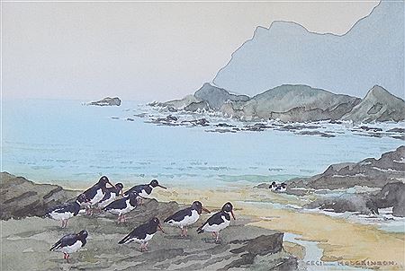 Sample artwork by Cecil Thomas Hodgkinson (1896 - 1979), known for amateur painting of rural countrysides - View similar artists and auction records