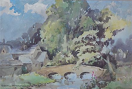 The river Welland by Cecil Thomas Hodgkinson - Auction record, sale price, and art valuation. Compare with similar artists and explore comparable artworks.