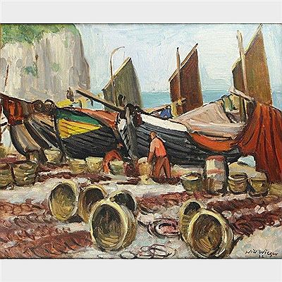 Fishing boats - 1932
