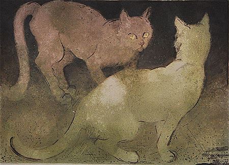 Sample artwork by Simone Stracke (20th Century), known for painting - View similar artists and auction records