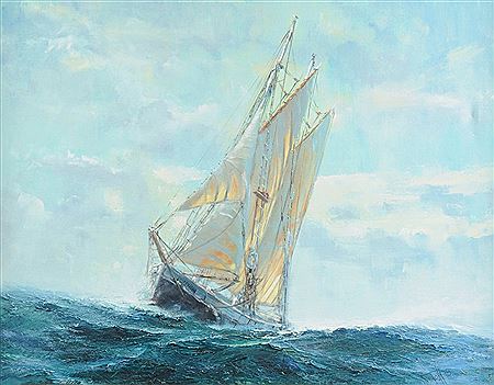 "Ishma" by Kathryn Johnson-Feeley - Auction record, sale price, and art valuation. Compare with similar artists and explore comparable artworks.