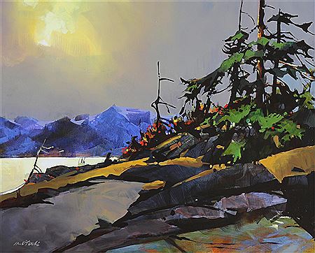 BURST OF LIGHT (ON GEORGIA STRAIT)