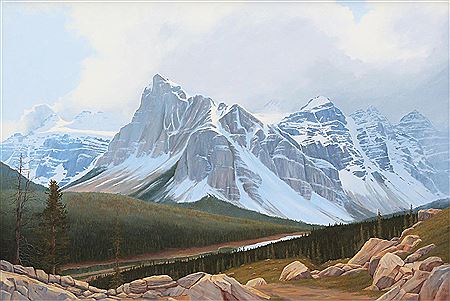 WHERE WINTER'S NEVER FAR AWAY (VALLEY OF THE TEN PEAKS); 1999