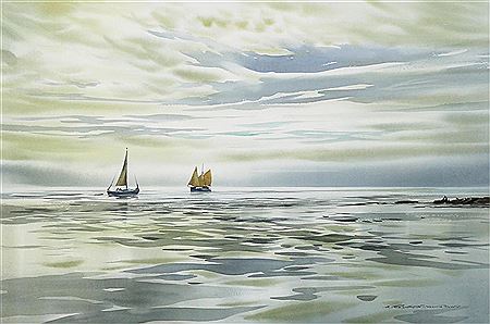 SUMMER CLOUDS by Brian John Travers-Smith - Auction record, sale price, and art valuation. Compare with similar artists and explore comparable artworks.