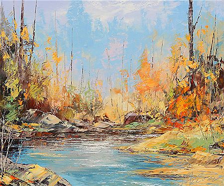 BRISE SUR L'ETANG by Michel Pleau - Auction record, sale price, and art valuation. Compare with similar artists and explore comparable artworks.
