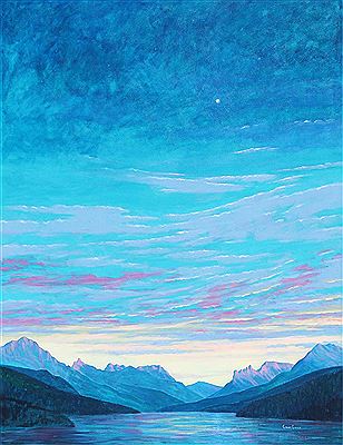 MOON OVER WATERTON