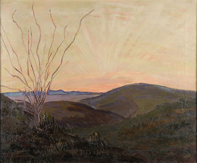 A Brilliant Sunset, 1920