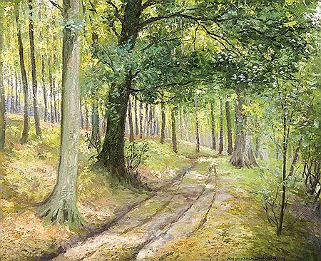 Forest by Hans Josef Becker-Leber - Auction record, sale price, and art valuation. Compare with similar artists and explore comparable artworks.